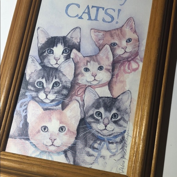 Cat Cat Wall Decor Adorable Kittens Poshmark